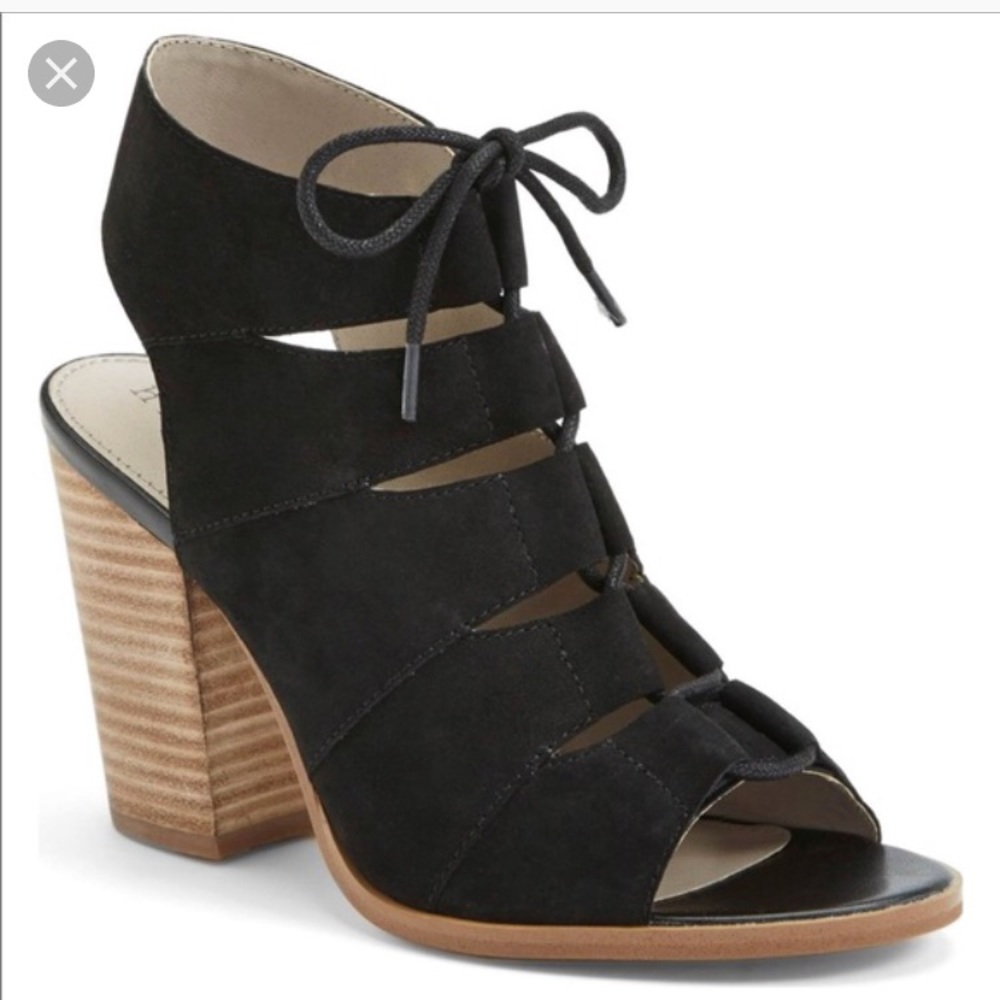 Hinge Lace Up Heels
